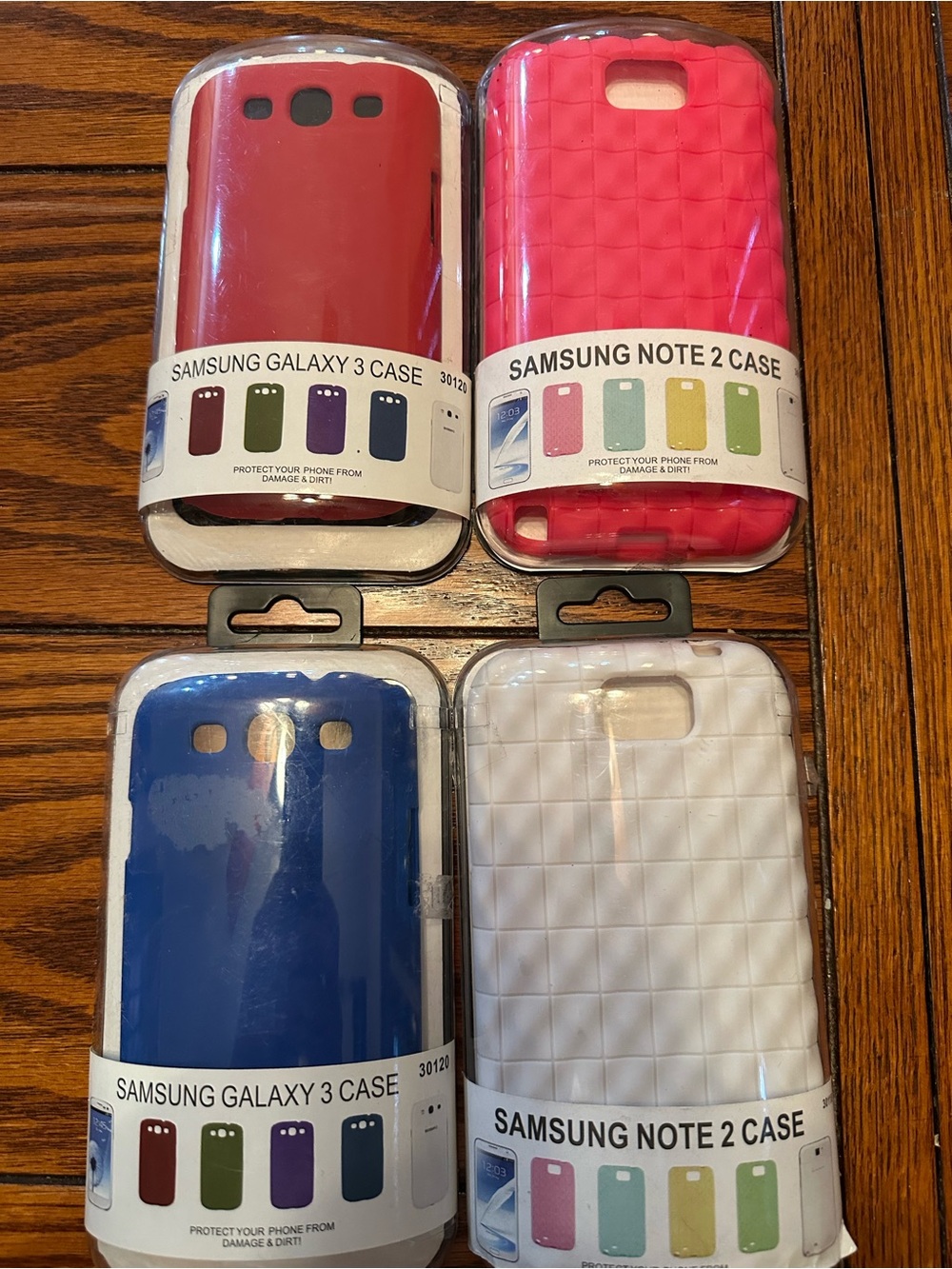 Bundle of 4 Samsung Protective Cases